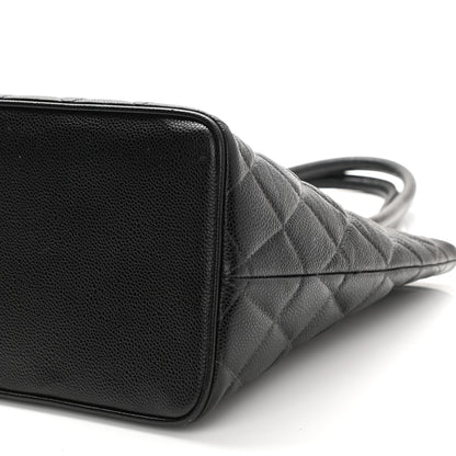 Chanel Caviar Quilted Medallion Tote Black 9 of 9