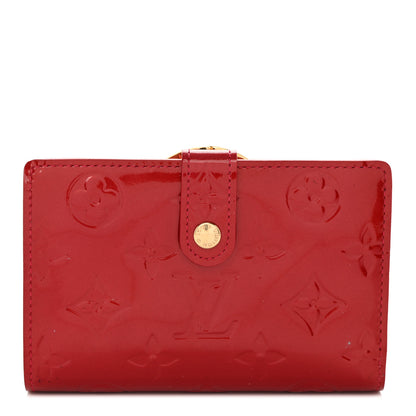 Louis Vuitton Vernis French Purse Wallet Pomme D'Amour 1 of 12