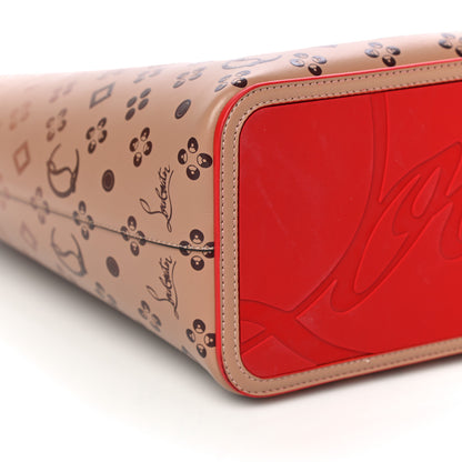 Christian Louboutin Calfskin Patent Degrade Loubinthesky East West Cabata Tote Nude 11 of 12