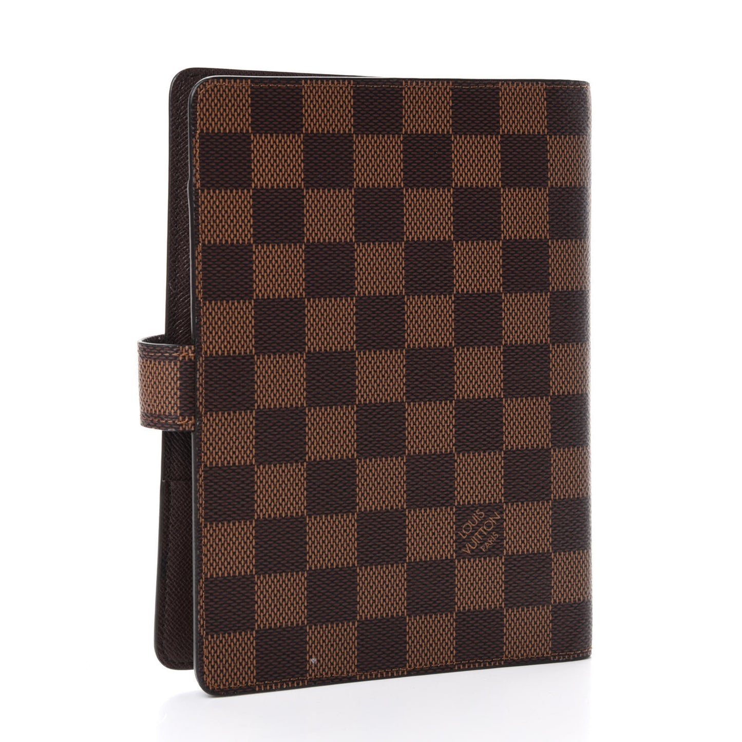 Damier Ebene Medium Ring Agenda Cover