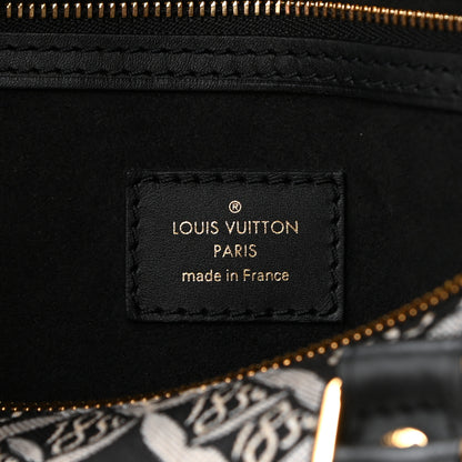 Louis Vuitton Jacquard Since 1854 Speedy Bandouliere 25 Grey 6 of 12