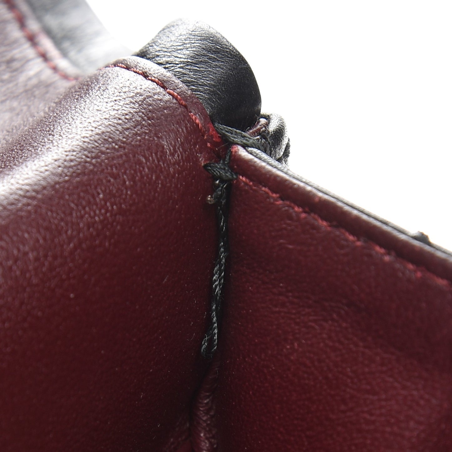 Aged Calfskin Quilted 2.55 Reissue 227 Flap Black