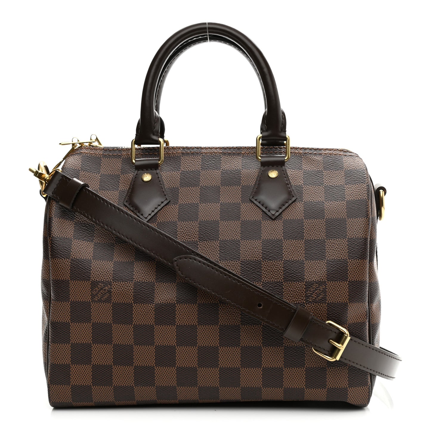Damier Ebene Speedy Bandouliere 25