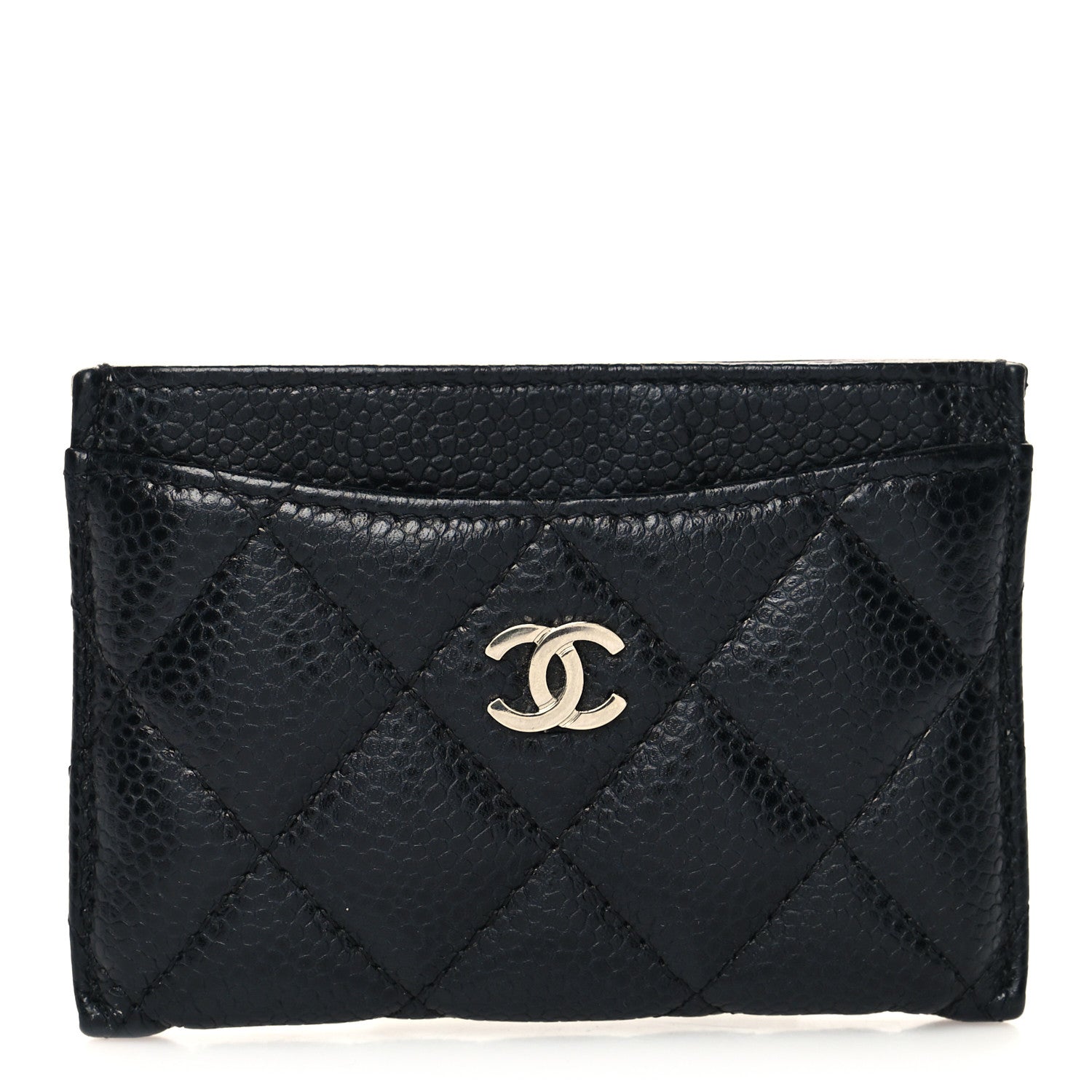 Chanel Caviar Quilted Card Holder Black 1 of 9