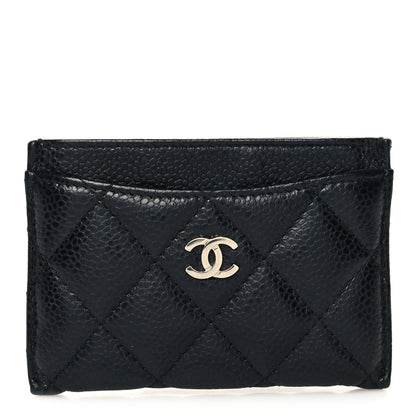 Chanel Caviar Quilted Card Holder Black 1 of 9