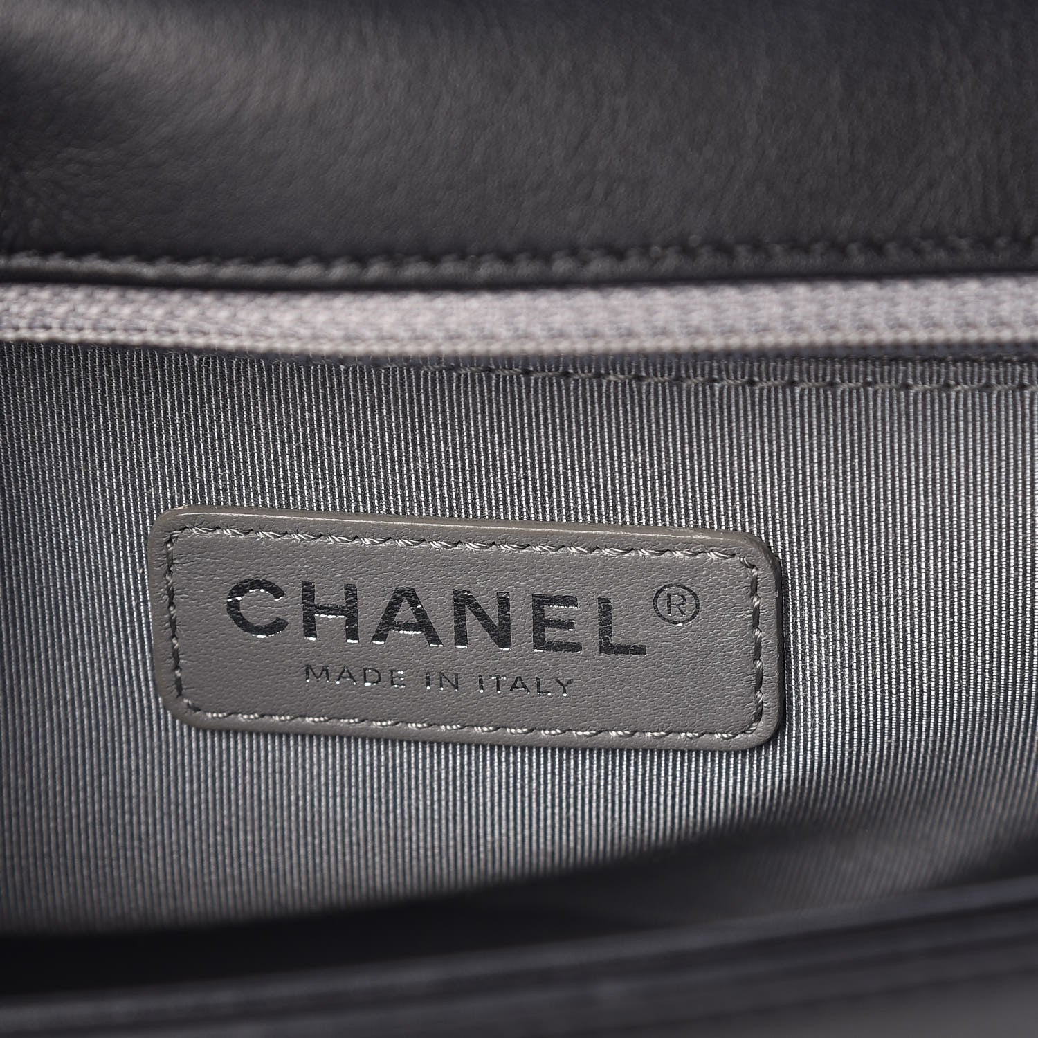 Chanel Calfskin Chevron Quilted New Medium Boy Flap Black 5 of 9