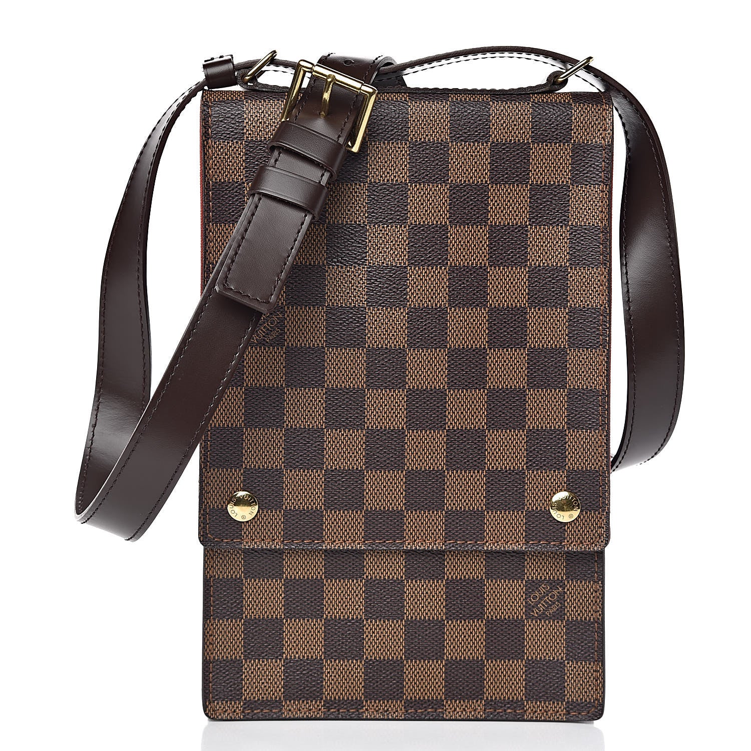 Louis Vuitton Damier Ebene Portobello Travel Shoulder Bag 4 of 13