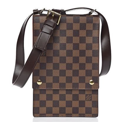 Louis Vuitton Damier Ebene Portobello Travel Shoulder Bag 4 of 13