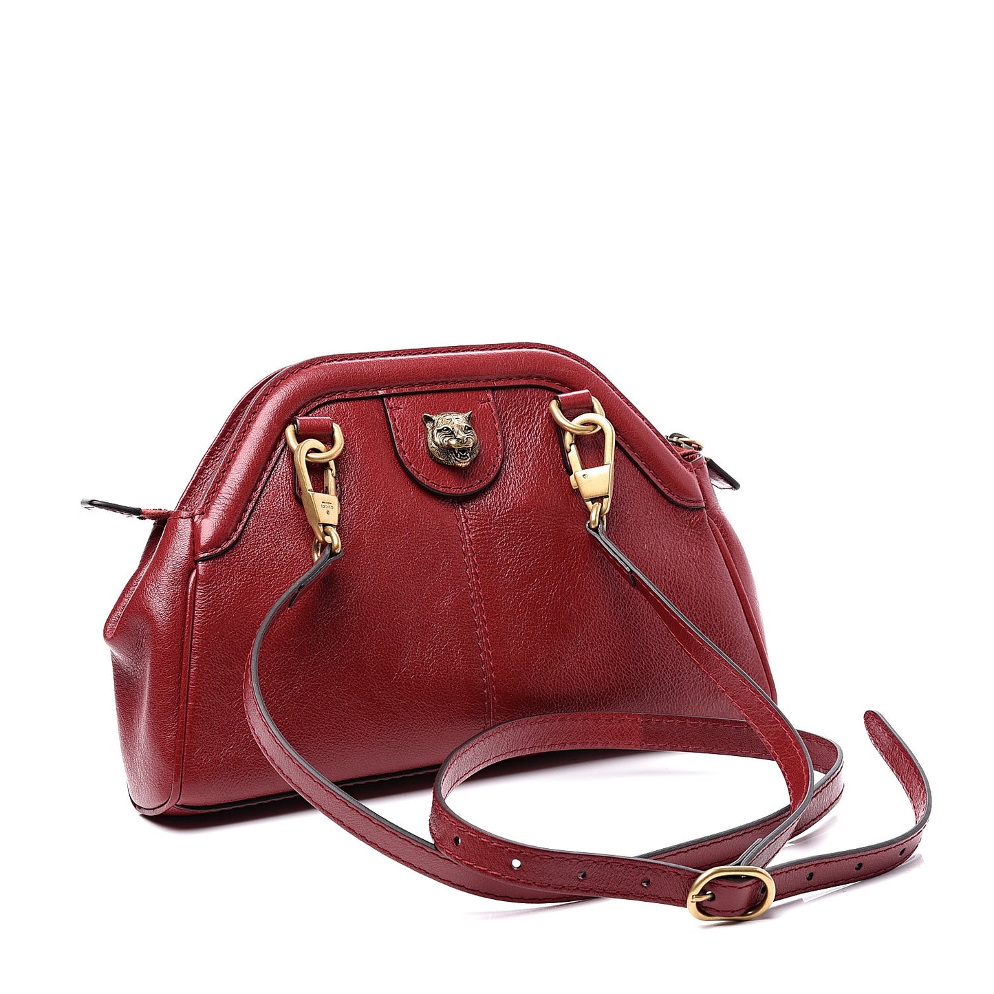 Piuma Lux Calfskin Small Re(Belle) Crossbody Bag Romantic Cerise