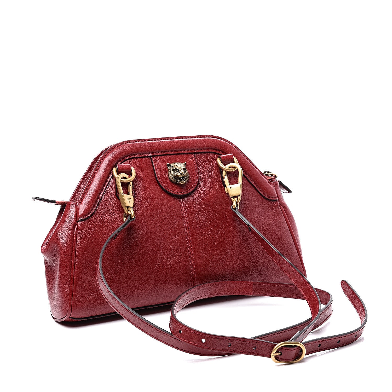 Gucci Piuma Lux Calfskin Small Re(Belle) Crossbody Bag Romantic Cerise 2 of 10