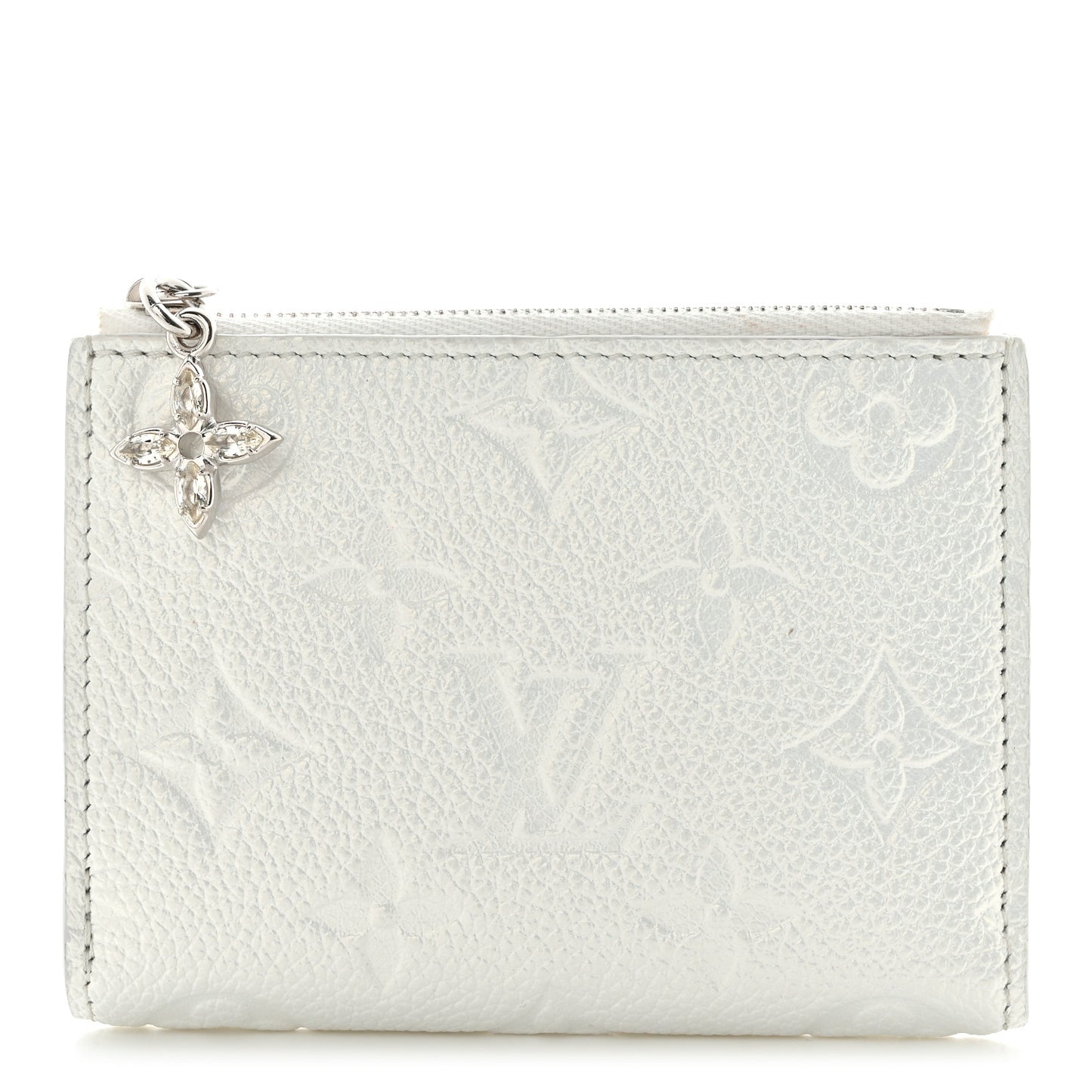 Empreinte Monogram Flower Lisa Wallet Snow