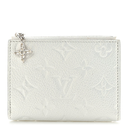Louis Vuitton Empreinte Monogram Flower Lisa Wallet Snow 1 of 11