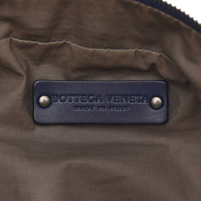 Bottega Veneta Calfskin Intrecciato Belt Bag Blue 6 of 16
