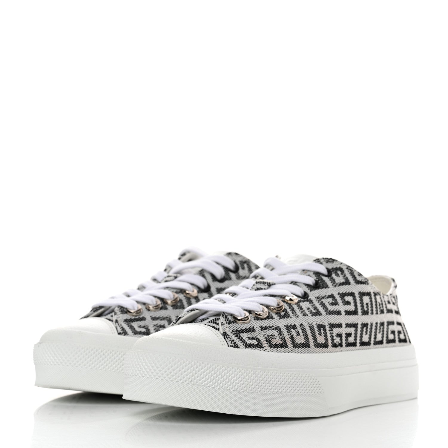 Givenchy Jacquard City Sport 4G Sneakers 38 White Black 3 of 8