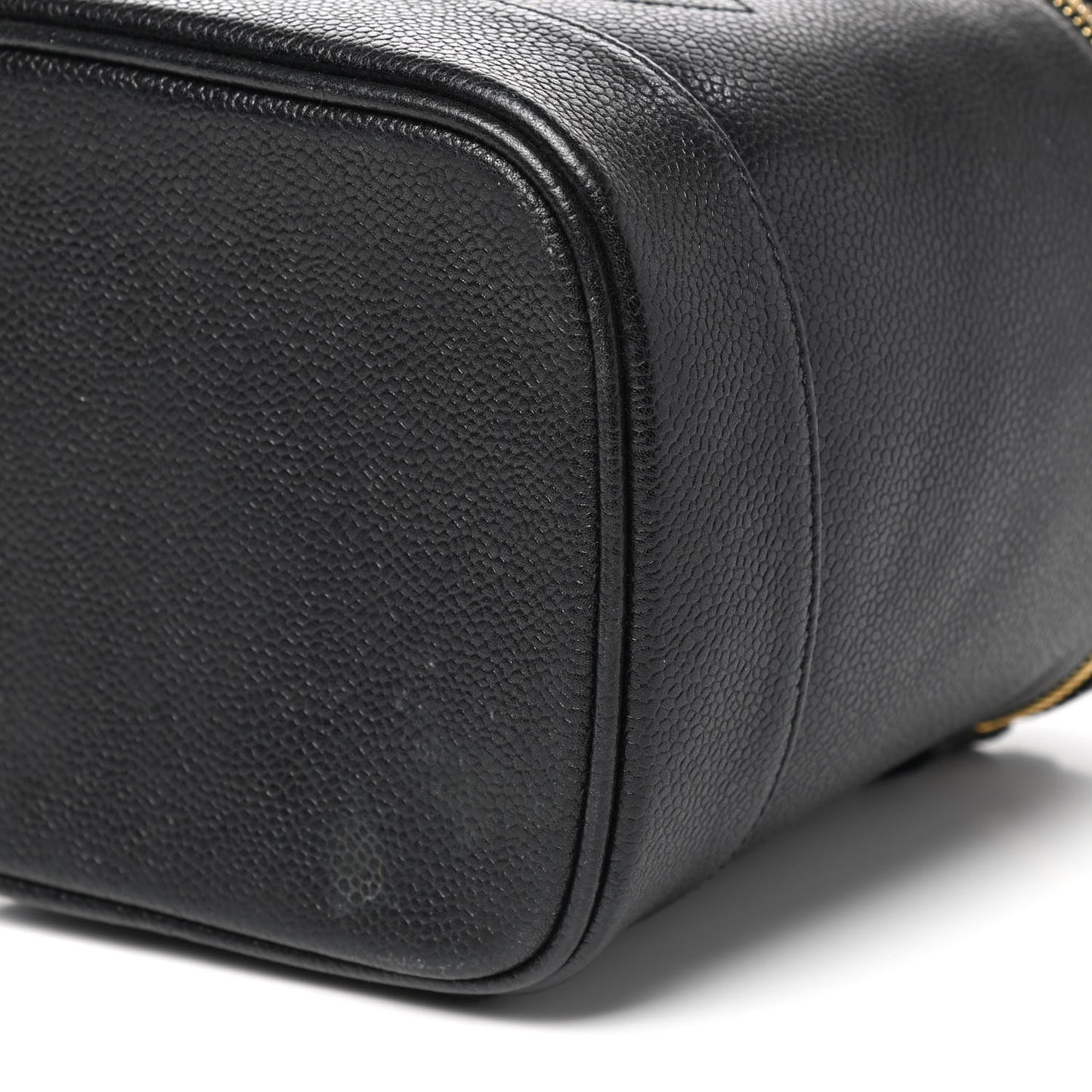 Caviar Vanity Cosmetic Case Black