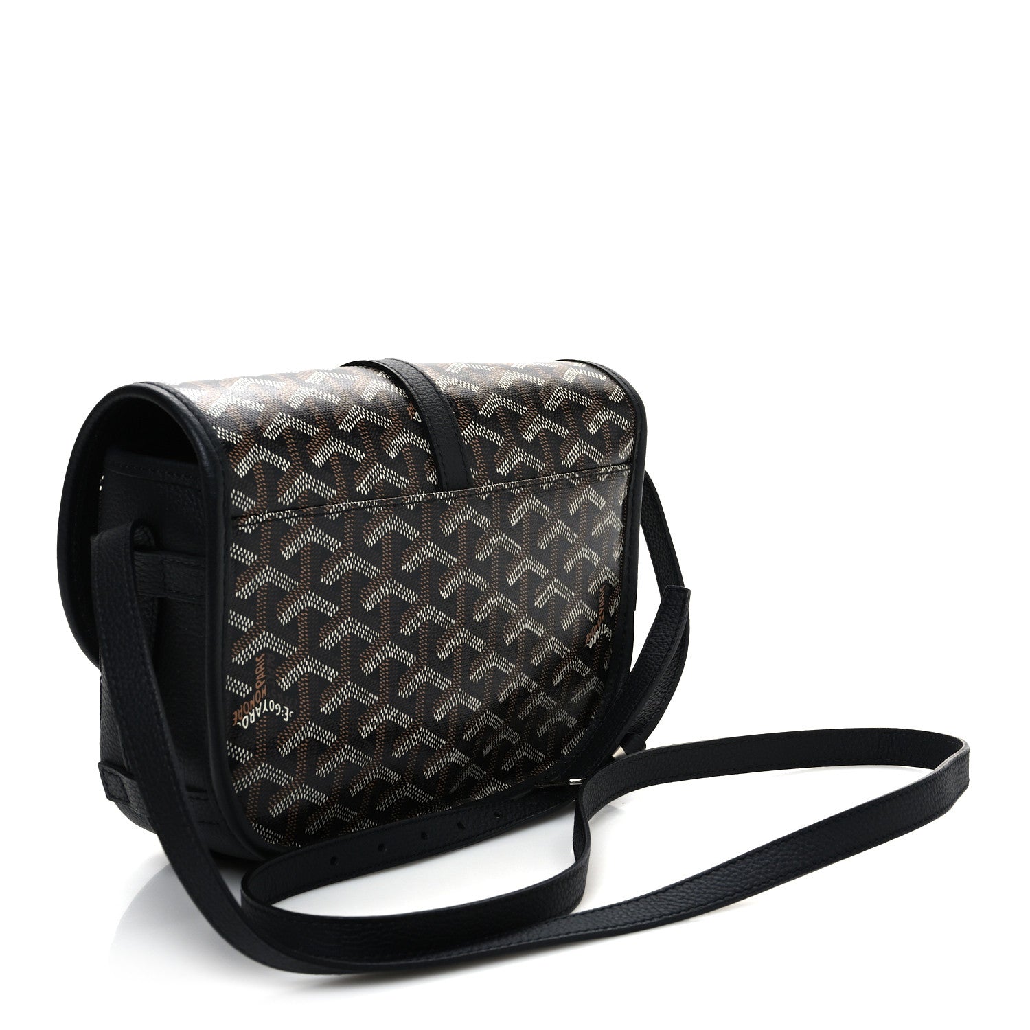Goyard Goyardine Belvedere II PM Messenger Bag Black 3 of 10
