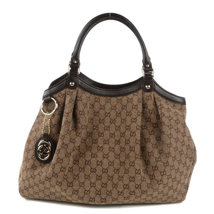 Gucci Monogram Large Sukey Tote Brown 1 of 7