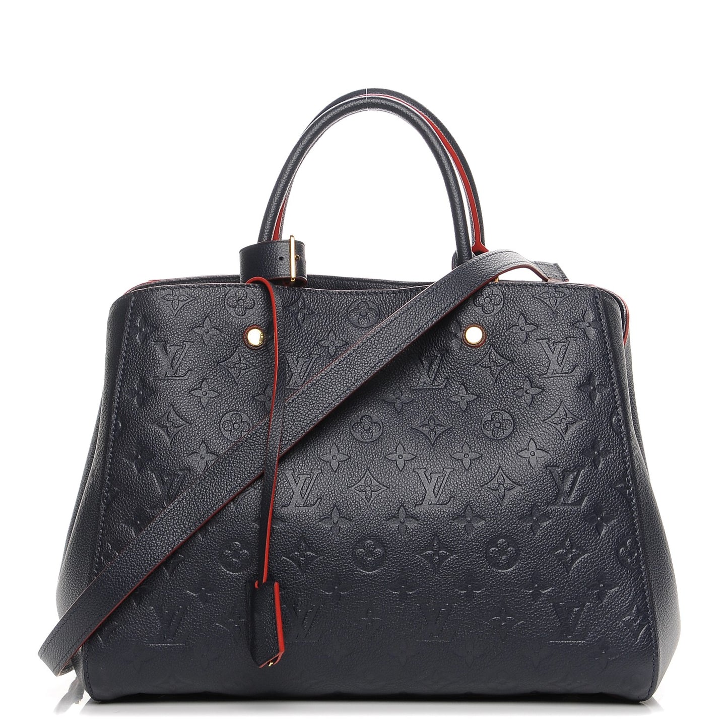 Empreinte Montaigne GM Marine Rouge