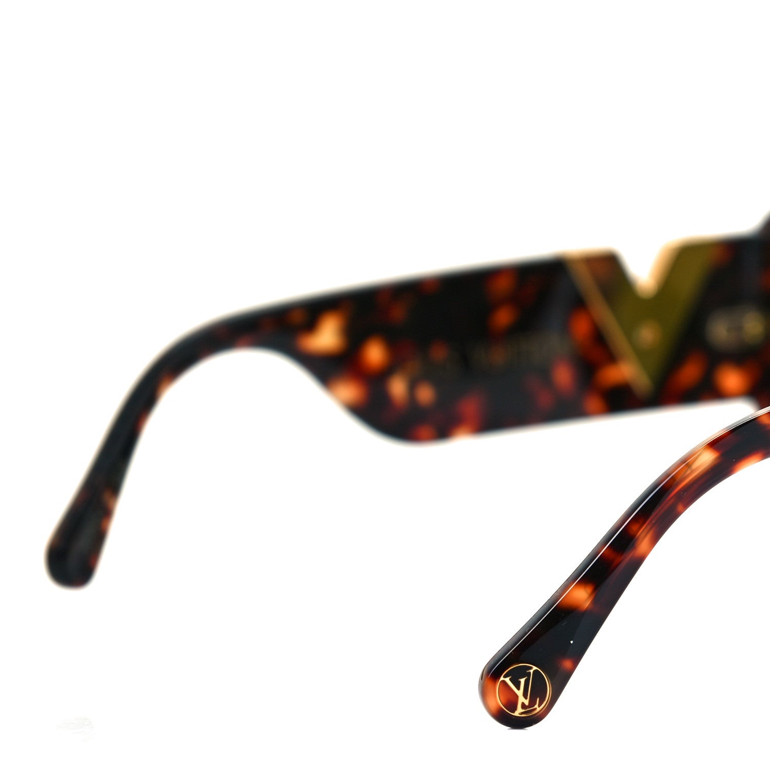 Louis Vuitton Acetate My Fair Lady Sunglasses Z0904E Tortoise 6 of 13