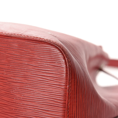 Louis Vuitton Epi Petit Noe Castillan Red 9 of 11