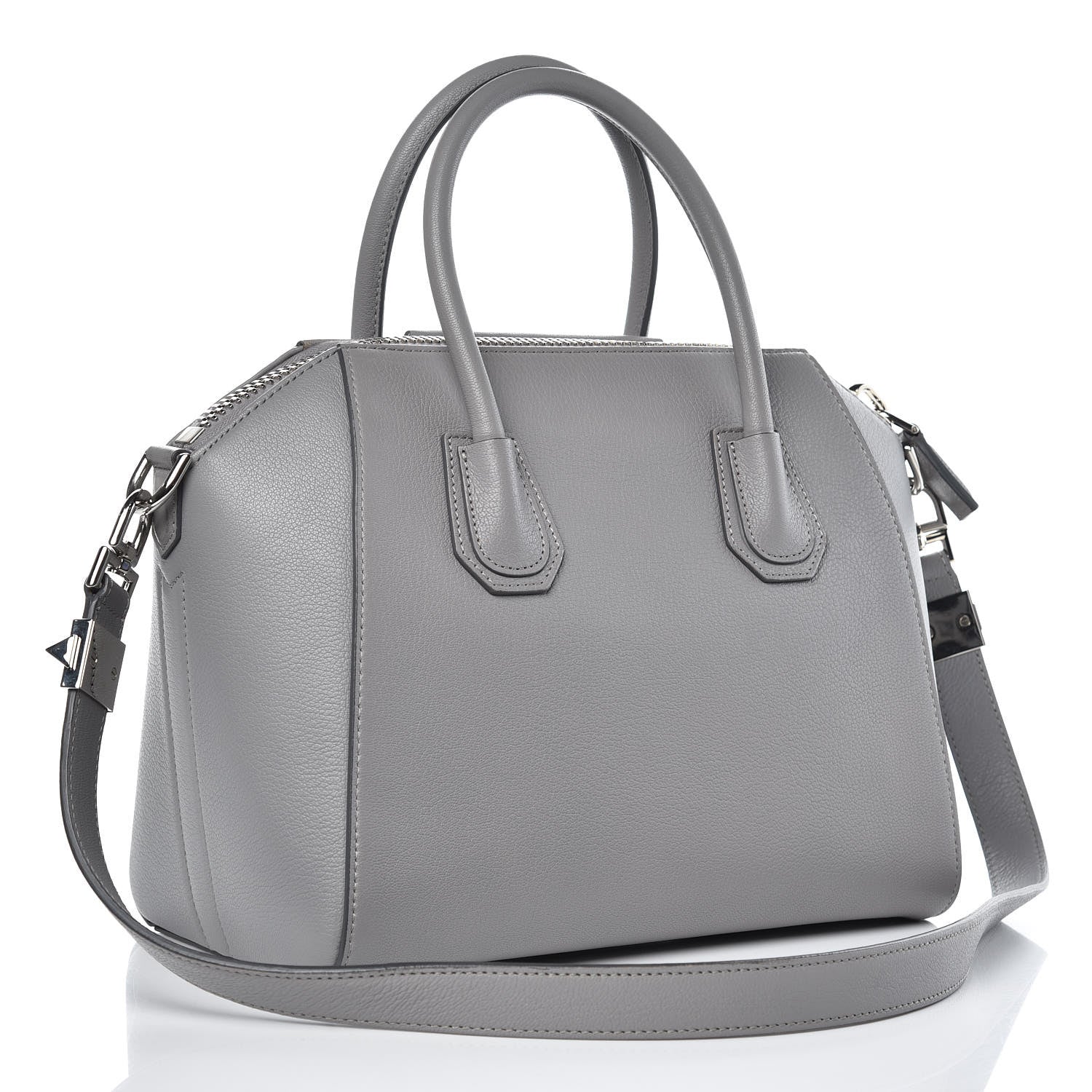 Givenchy Sugar Goatskin Small Antigona Pearl Grey 3 of 11