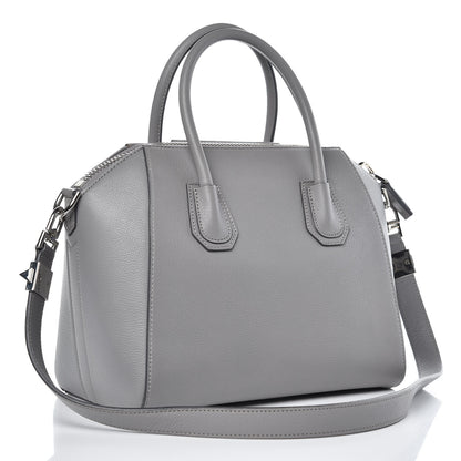 Givenchy Sugar Goatskin Small Antigona Pearl Grey 3 of 11