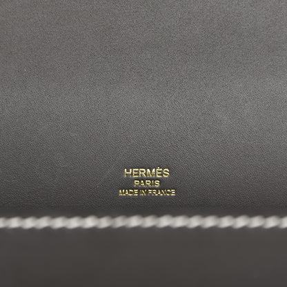 Hermes Veau Sombrero Sac Roulis 23 Fusain 6 of 13
