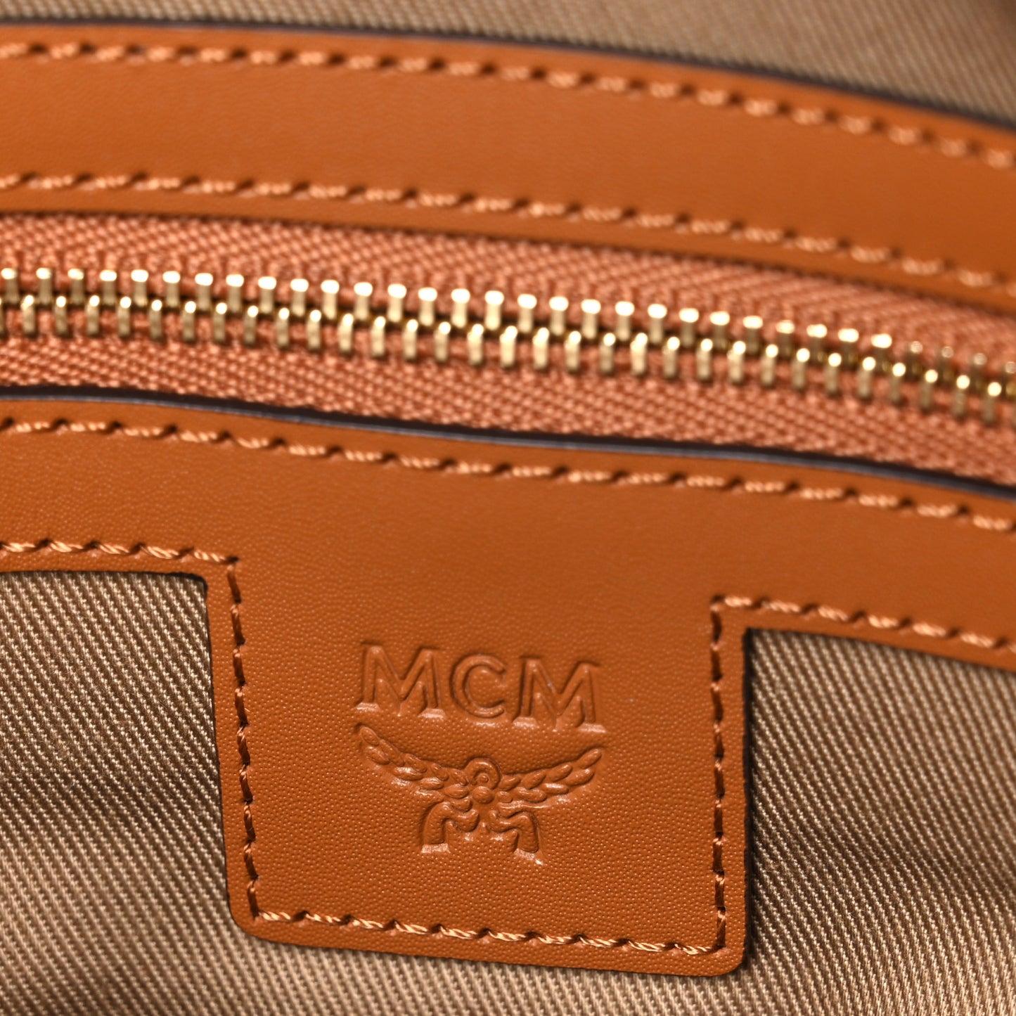 Visetos Original Medium Pouch Cognac