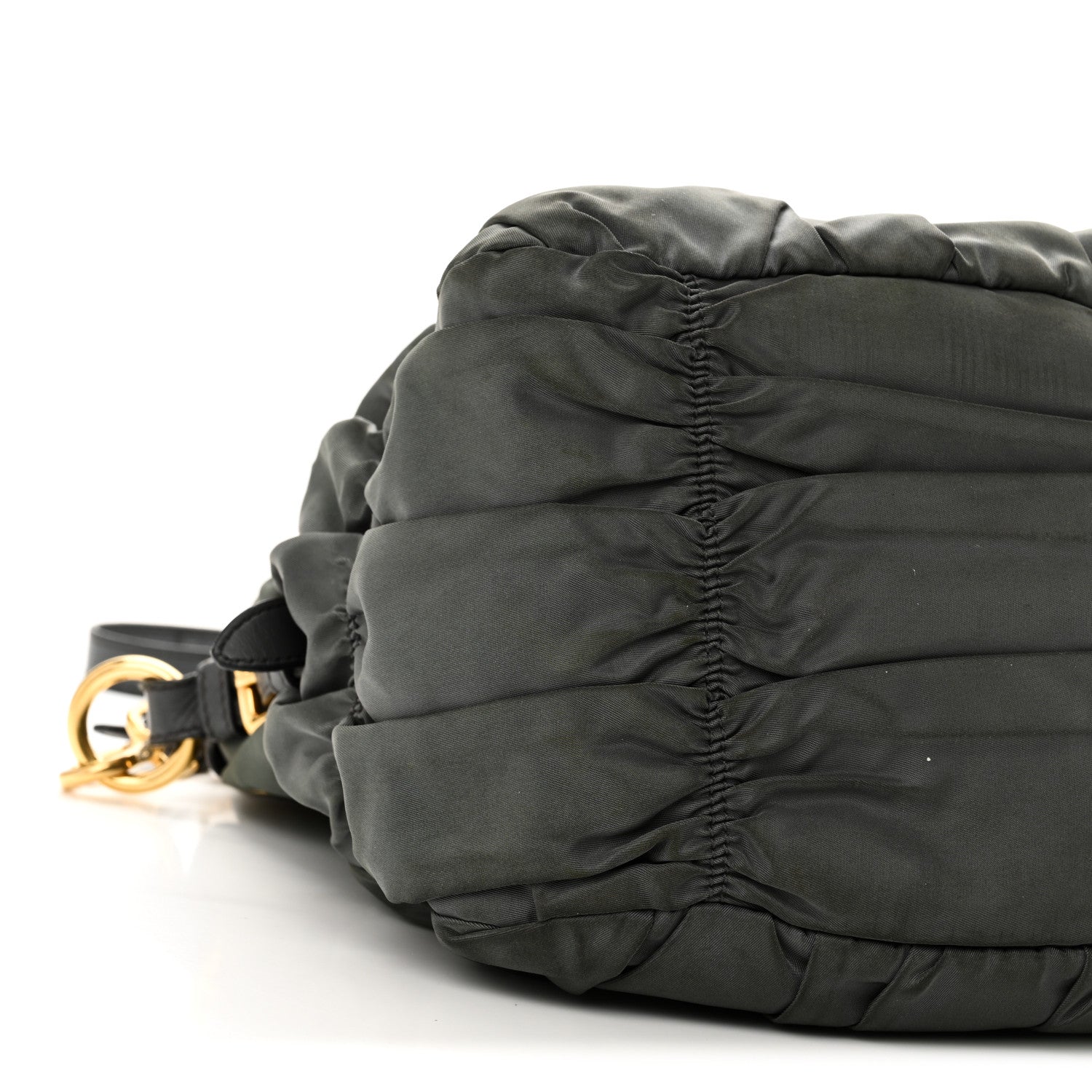 Prada Tessuto Nylon Gaufre Tote Fumo 8 of 9