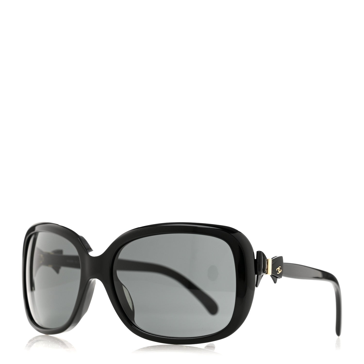 Chanel Acetate CC Bow Sunglasses 5171-A Black 1 of 8