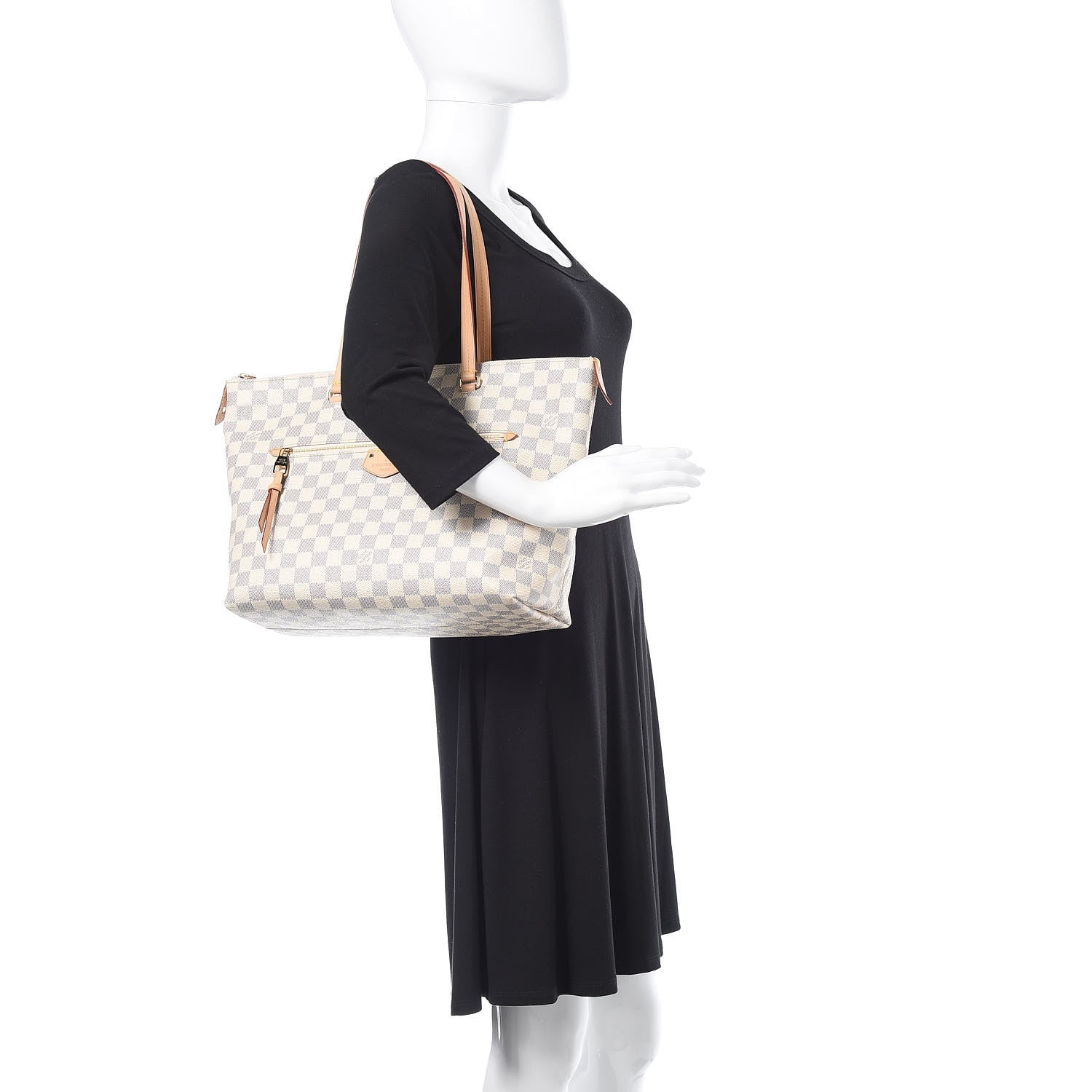 Louis Vuitton Damier Azur Iena MM 2 of 13