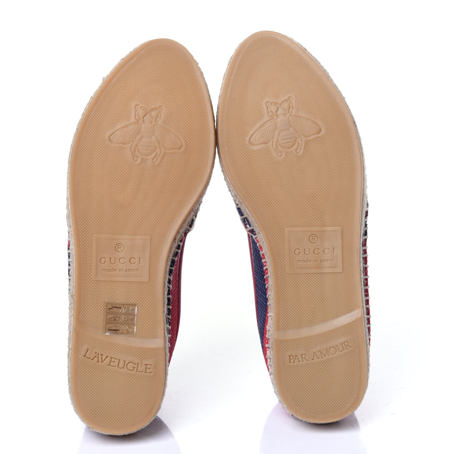 Canvas Sylvie Stripe Logo Womens Espadrilles 34.5 Mystic White Hibiscus Red Maritime