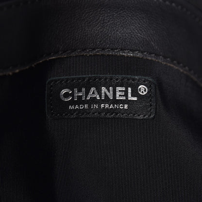 Chanel Calfskin Large Boy Reverso Flap Black 8 of 10