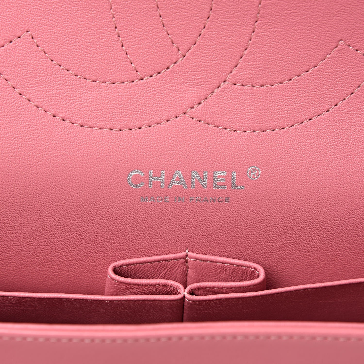Chanel Lambskin Quilted Jumbo Double Flap Pink 6 of 14