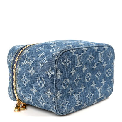 Louis Vuitton Monogram Denim Nice Mini Blue 4 of 7