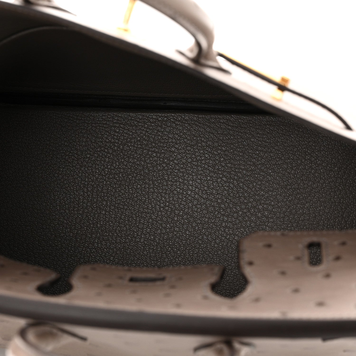 Hermes Ostrich Birkin 25 Gris Tourterelle 5 of 13