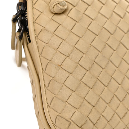 Bottega Veneta Nappa Intrecciato Nodini Crossbody Messenger Mink 14 of 15