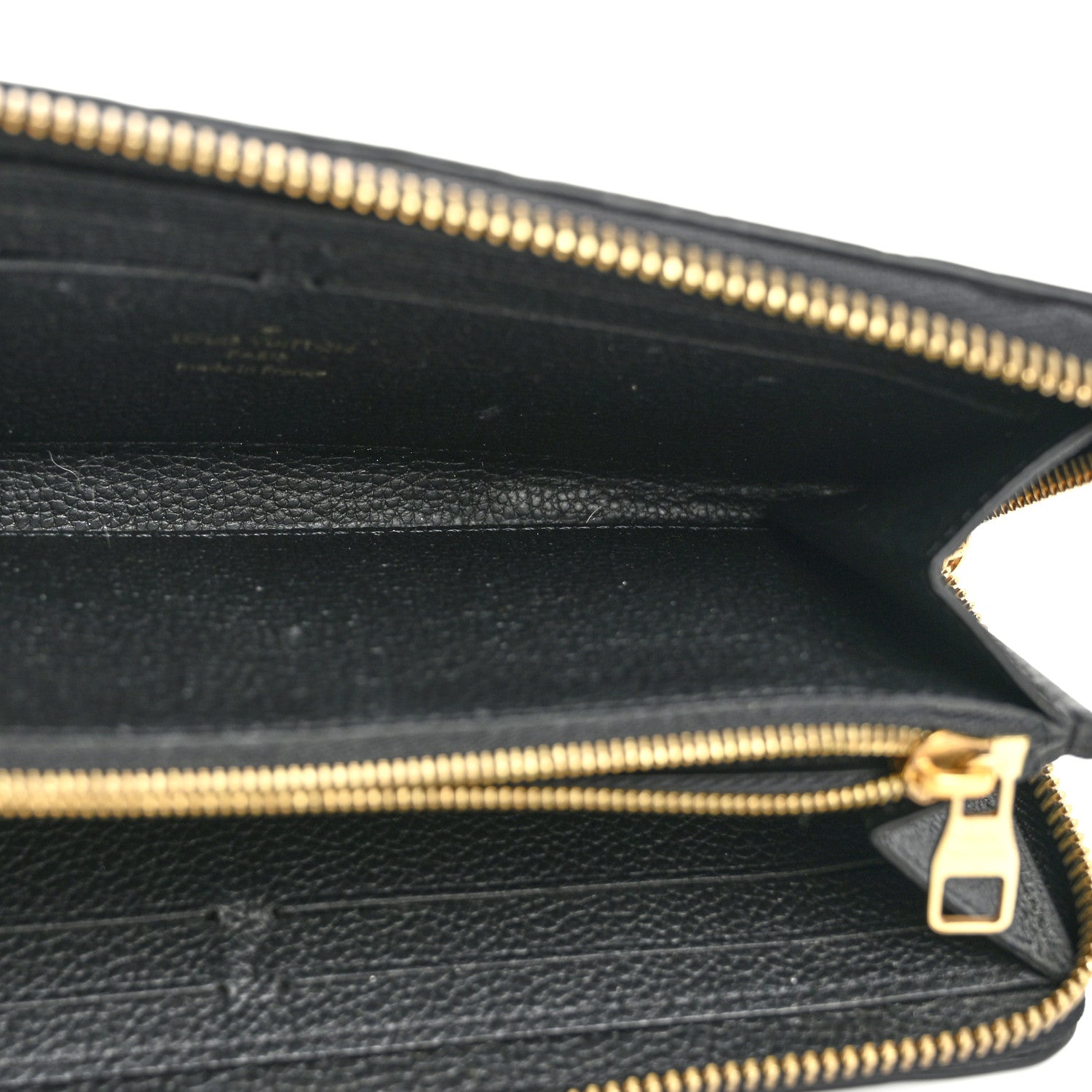 Louis Vuitton Empreinte Clemence Wallet Black 5 of 11