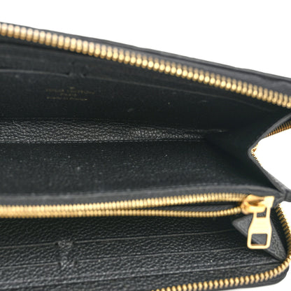Louis Vuitton Empreinte Clemence Wallet Black 5 of 11