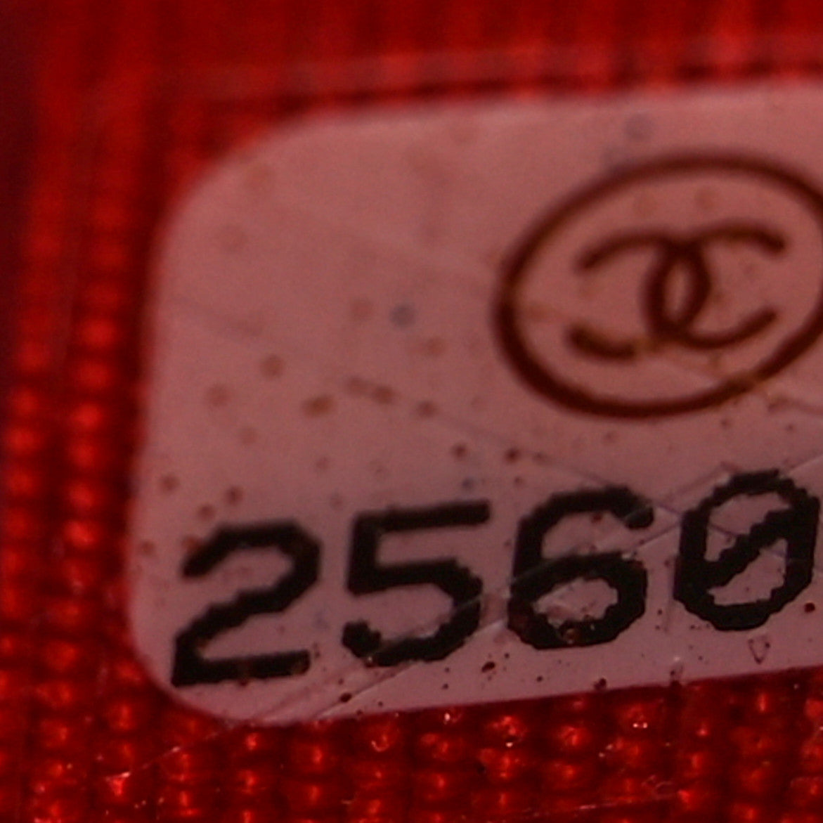 Chanel Grained Calfskin Quilted CC Box Wallet On Chain WOC Red 7 of 11