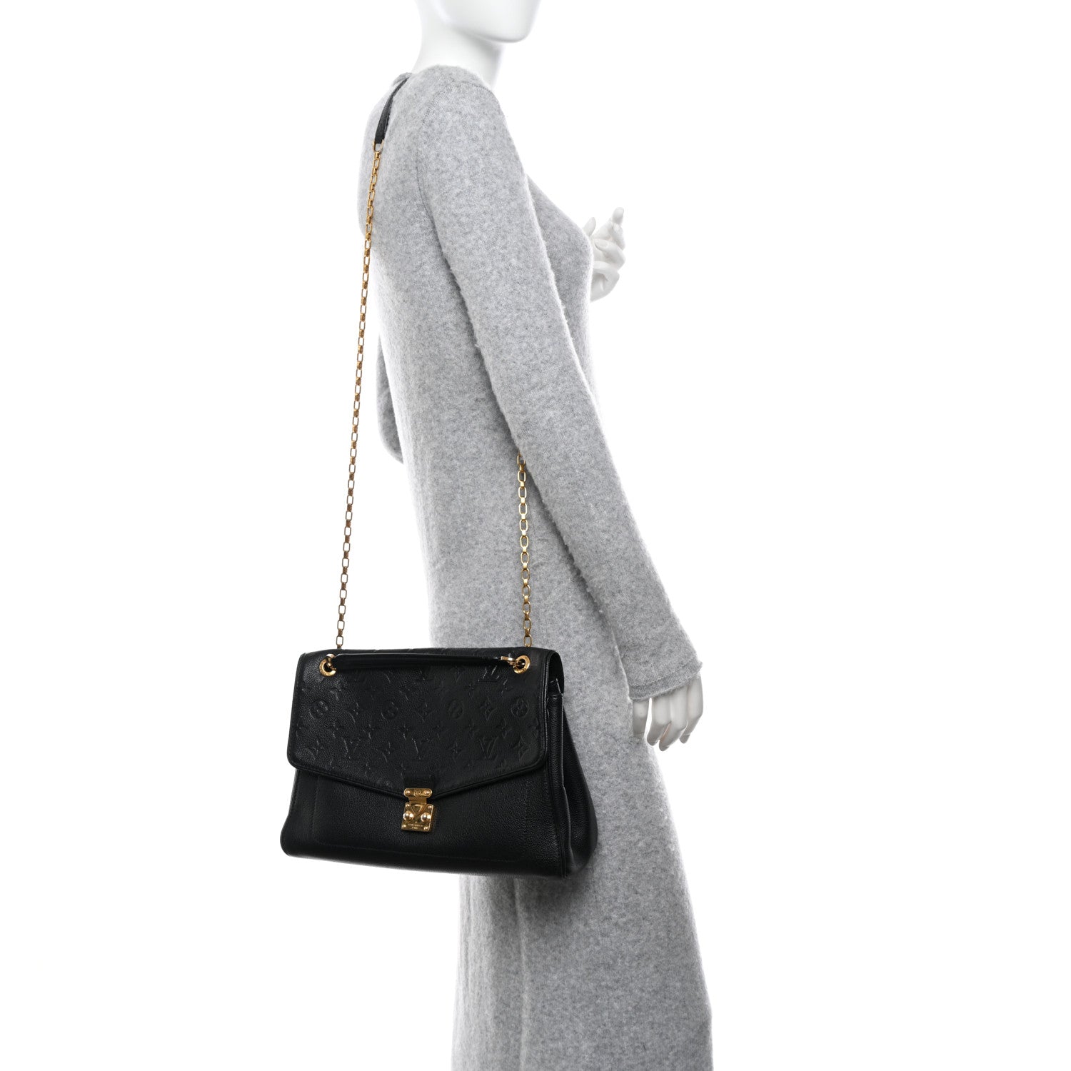 Louis Vuitton Empreinte Saint Germain MM Black 2 of 11