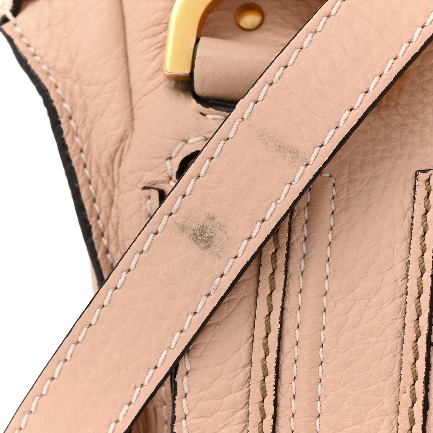 Chloe Calfskin Medium Marcie Satchel Blush Nude 12 of 15