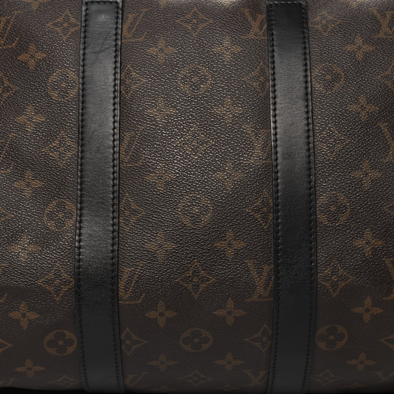 Louis Vuitton Monogram Macassar Keepall Bandouliere 45 7 of 11