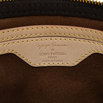 Louis Vuitton Monogram Kusama Town Speedy 30 Yellow 6 of 6