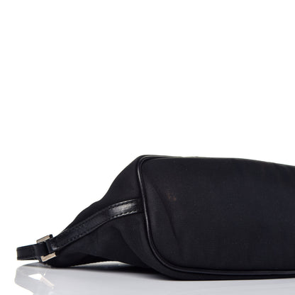 Gucci Canvas Boat Pochette Black 8 of 10