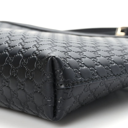Gucci Microguccissima Flat Crossbody Black 9 of 9