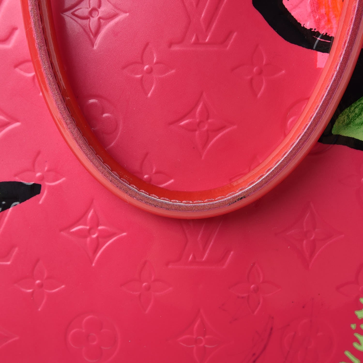 Louis Vuitton Vernis Roses Alma MM Rose Pop 12 of 19