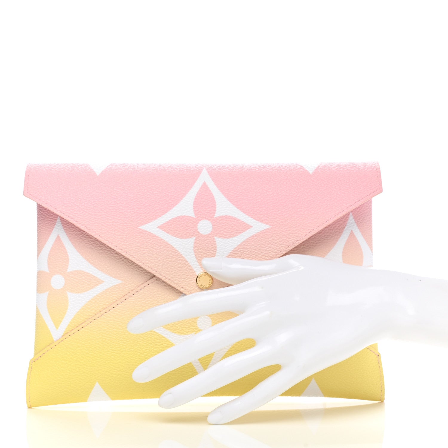 Louis Vuitton Monogram Giant By The Pool Large Kirigami Pochette Pink 2 of 6