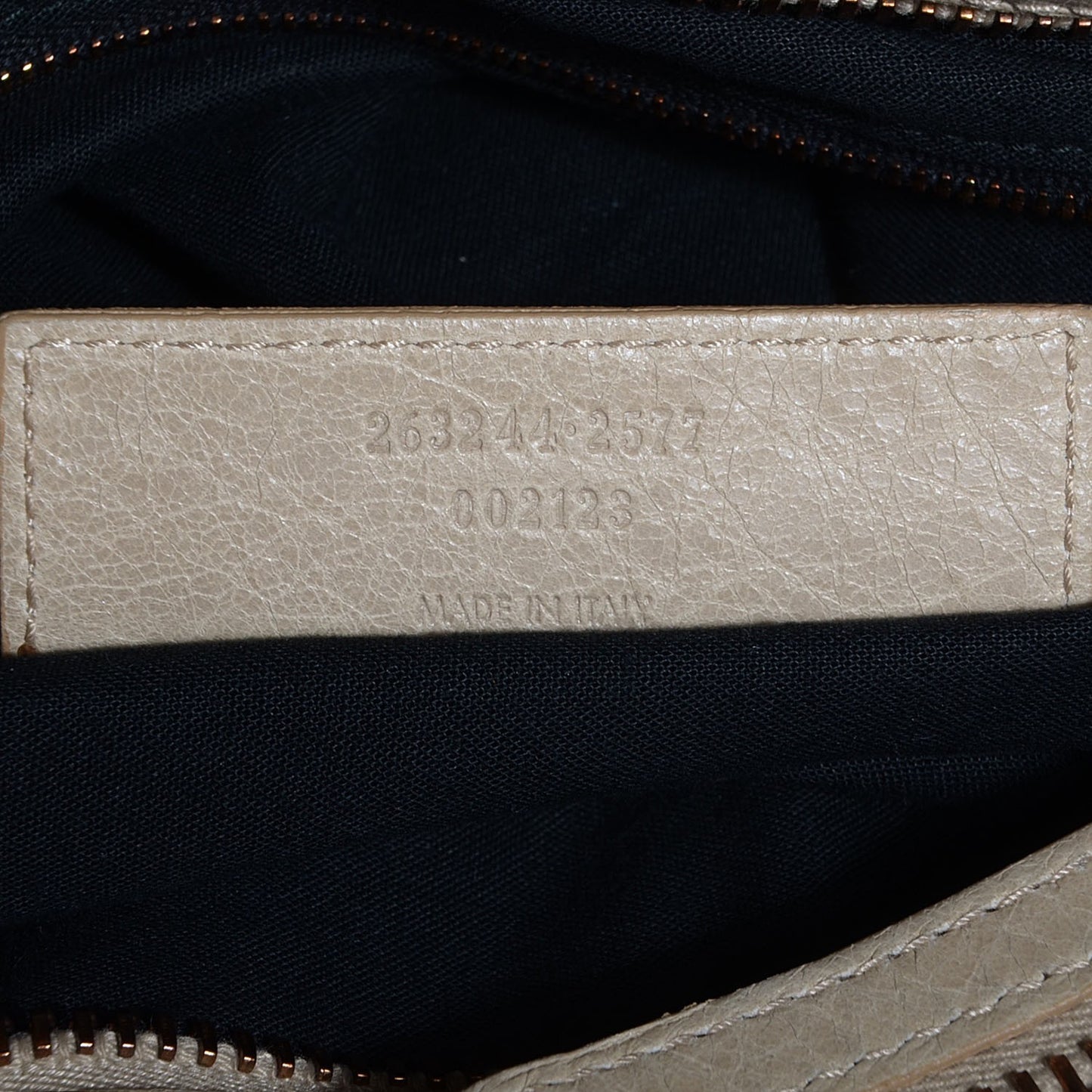 Agneau Giant 21 Rose Gold Hardware Velo Praline