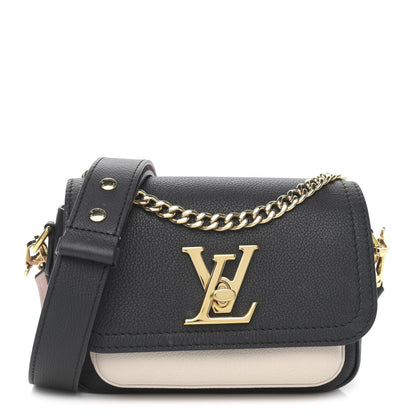 Louis Vuitton Grained Calfskin Lockme Tender Black 1 of 13